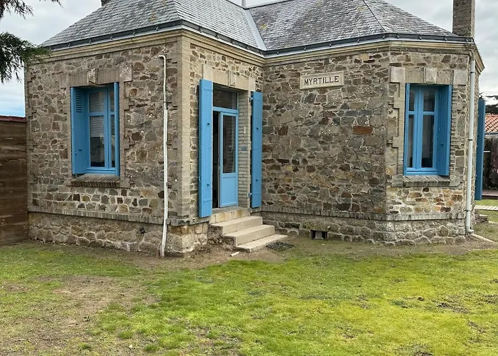 Myrtille - Maison 6 Personnes Avec Jardin A 100m De La בית נופש סן ז'אן דה מון